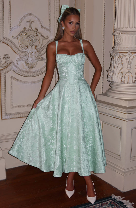 Vestido Midi Amity - Menta