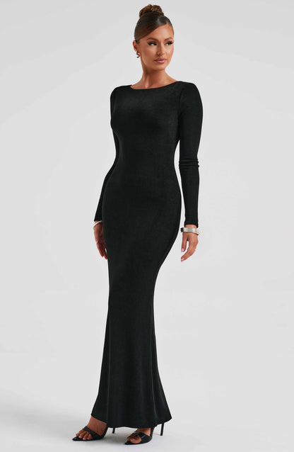 Vestido Maxi Anastassia - Negro