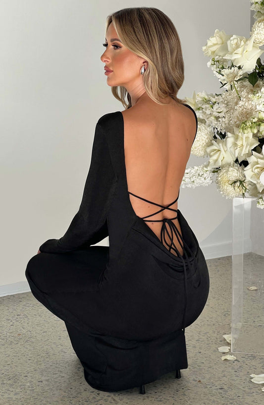 Vestido Maxi Anastassia - Negro