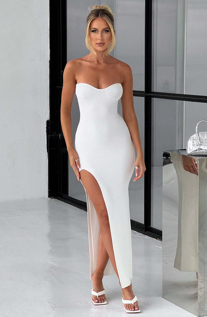 Vestido Maxi Angela - Blanco