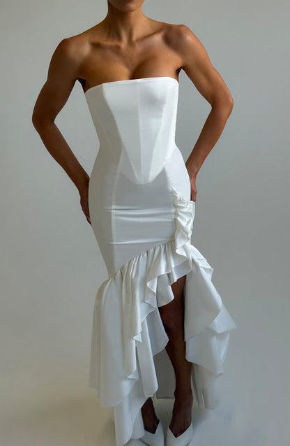 Vestido Maxi Angelina - Marfil