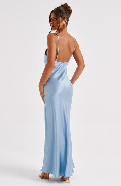 Vestido Maxi Anja - Turquesa