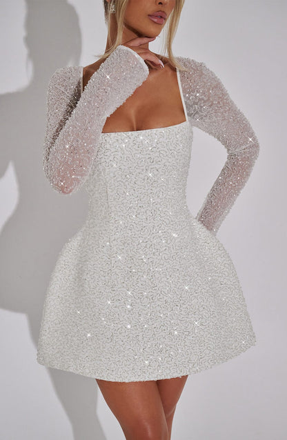 Vestido Mini Annabelle - Marfil