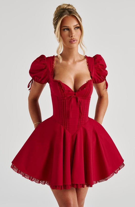 Vestido Mini Annie - Rojo
