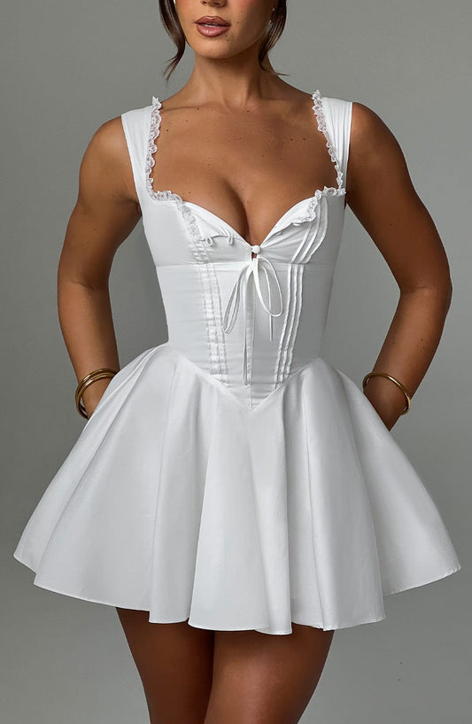 Vestido Mini Antonella - Marfil