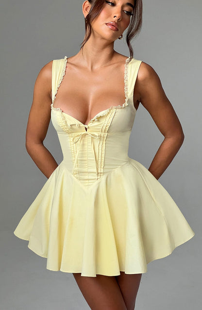 Vestido Mini Antonella - Limón