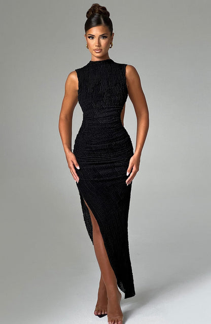 Vestido Midi Afrodita - Negro