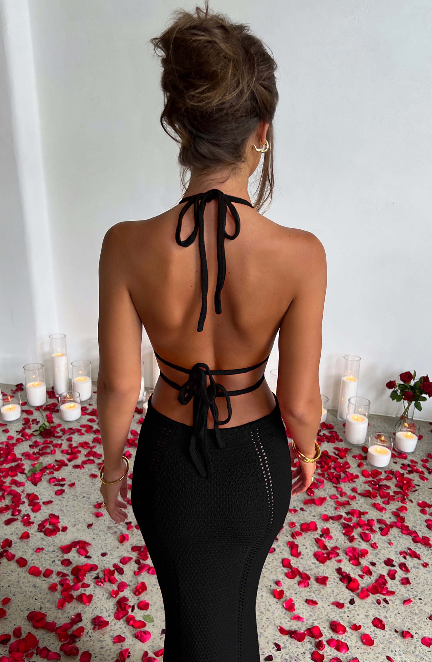 Vestido Maxi Arabella - Negro