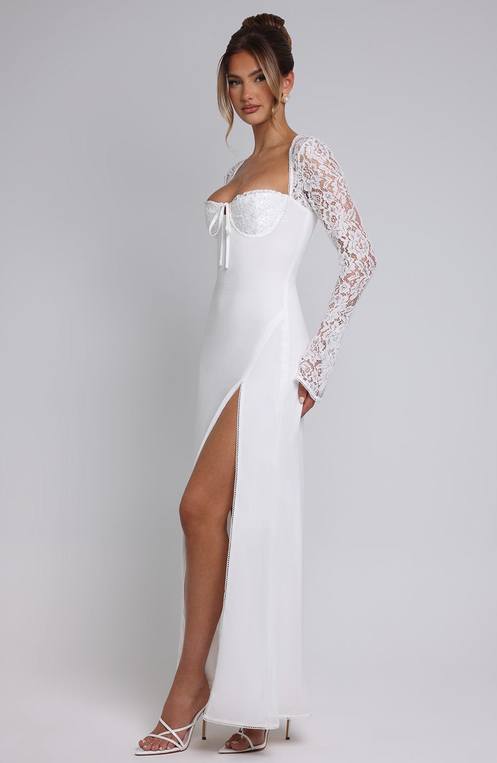 Vestido Maxi Aria - Marfil