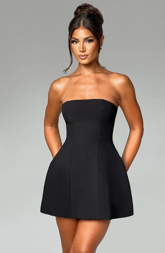 Vestido Mini Asha - Negro
