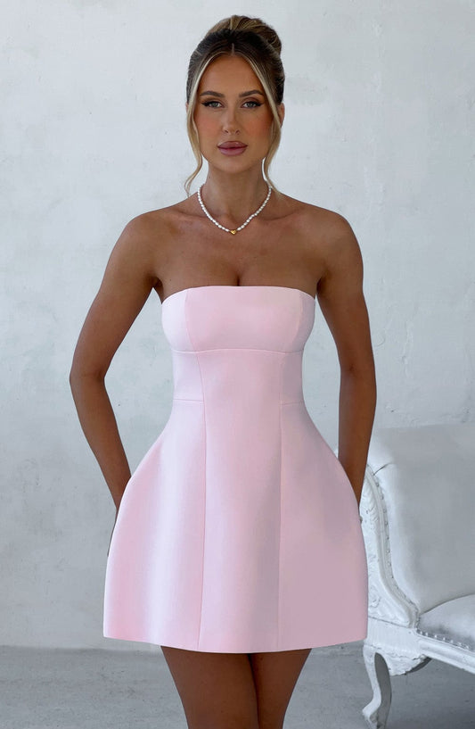 Vestido Mini Asha - Rosa