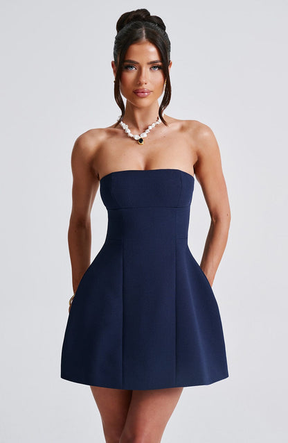 Vestido Mini Asha - Marino