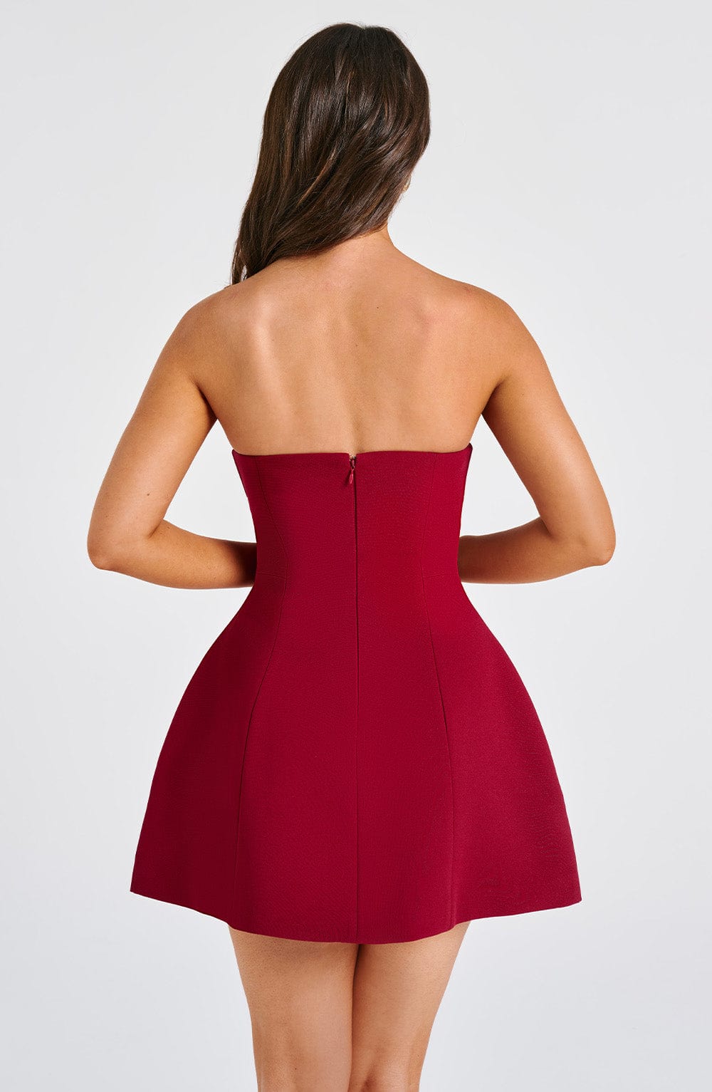 Vestido Mini Asha - Vino