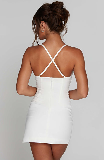 Vestido Mini Aura - Blanco
