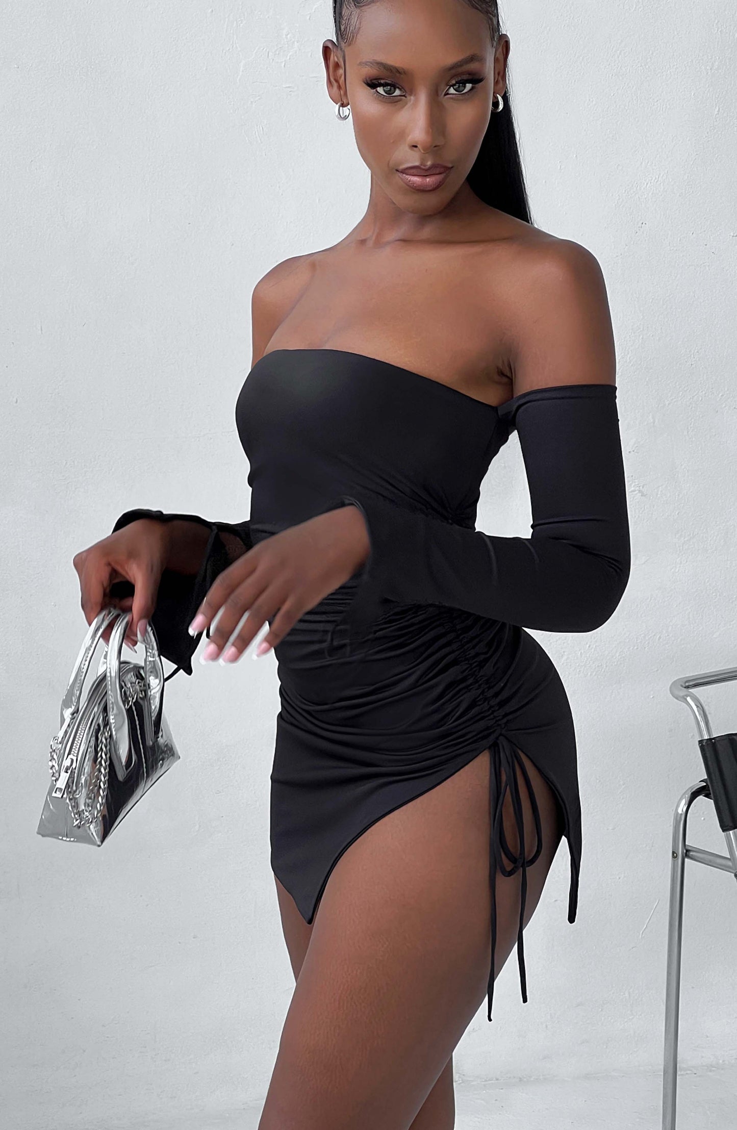Vestido Mini Becca - Negro