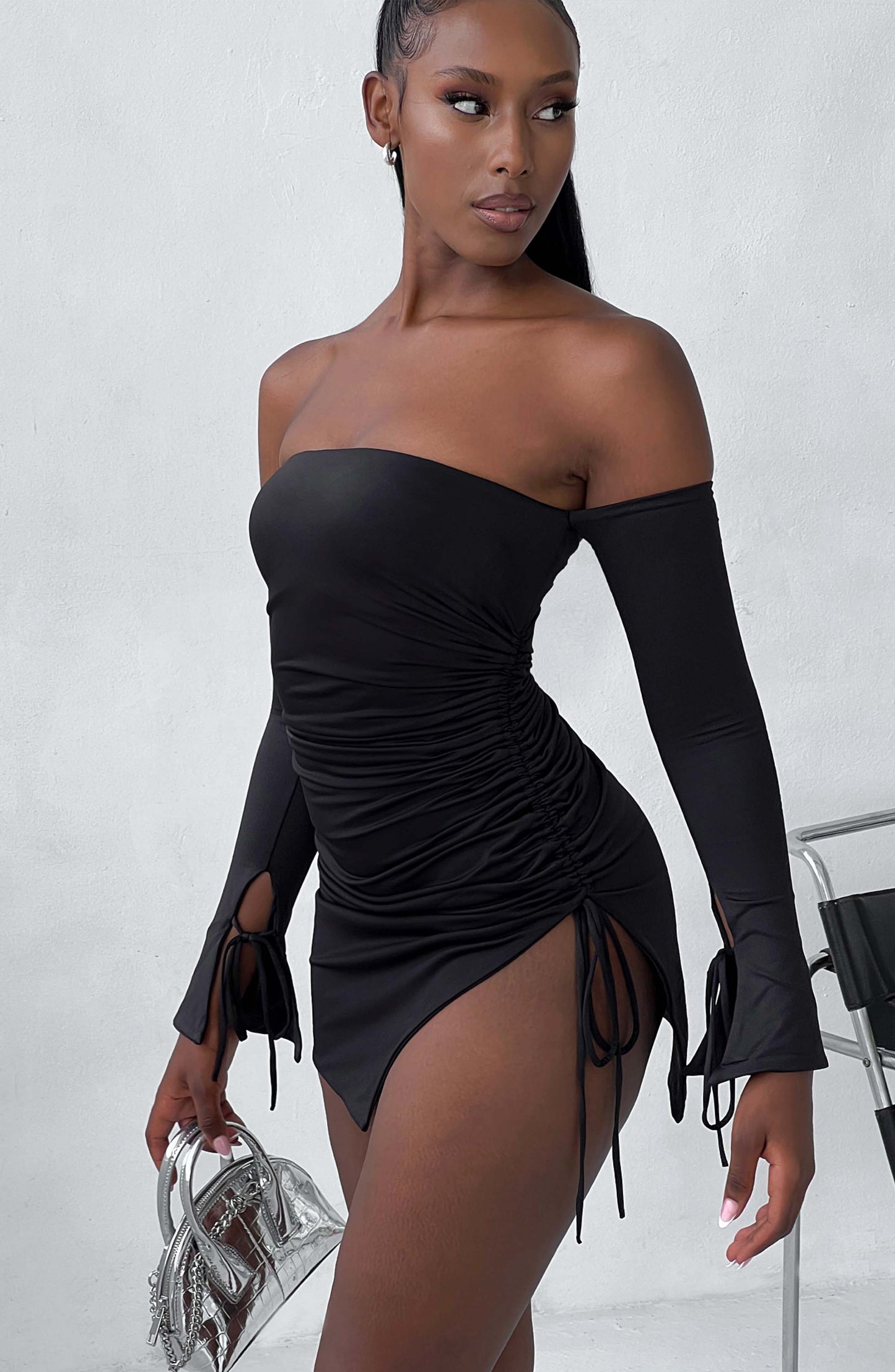 Vestido Mini Becca - Negro