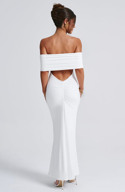 Vestido Maxi Belinda - Blanco