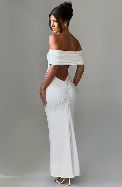 Vestido Maxi Belinda - Blanco