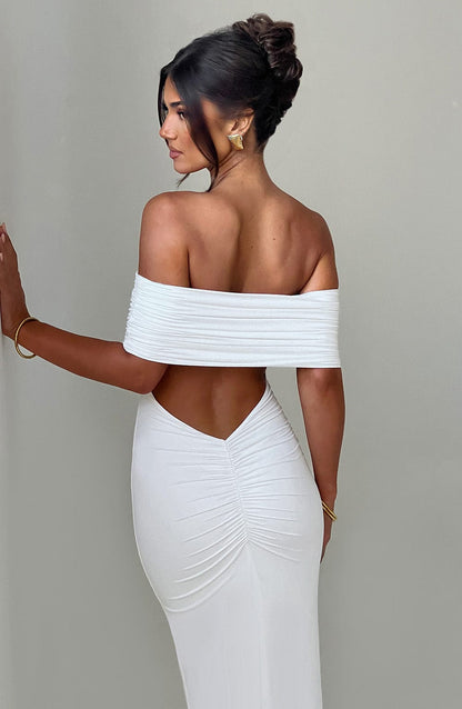 Vestido Maxi Belinda - Blanco