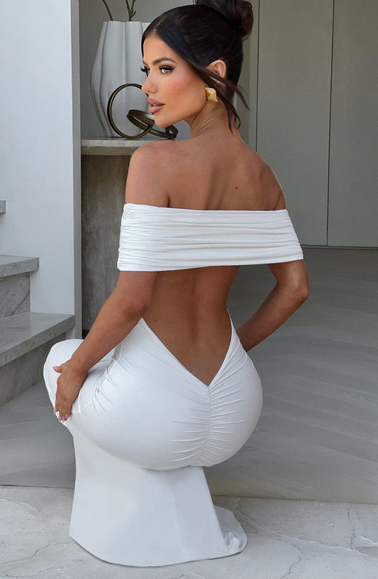 Vestido Maxi Belinda - Blanco