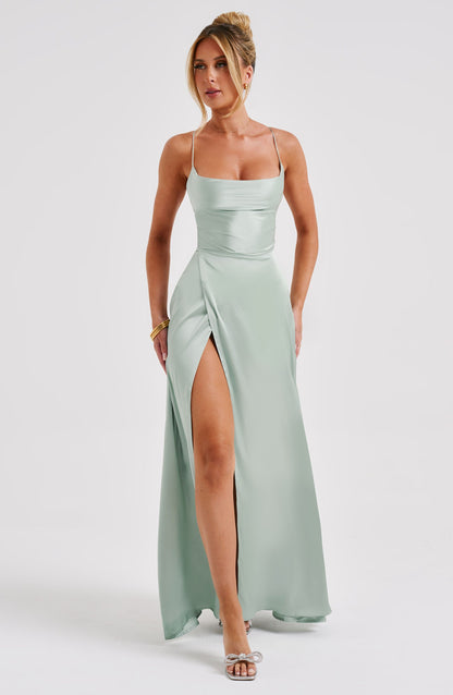 Vestido Maxi Bethany - Salvia