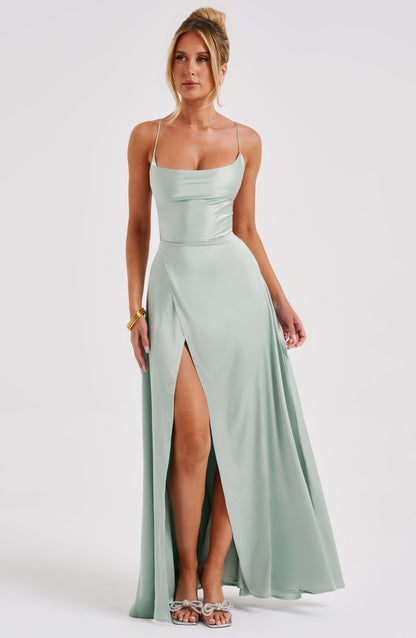 Vestido Maxi Bethany - Salvia