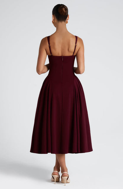 Vestido Midi Betty - Laca de Cereza