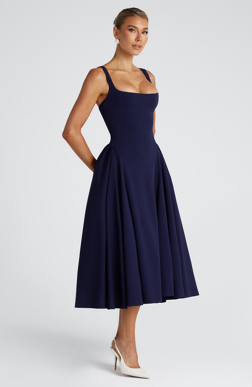 Vestido Midi Betty - Marino