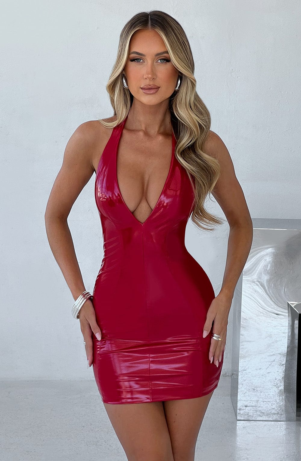 Vestido Mini Brooke - Rojo