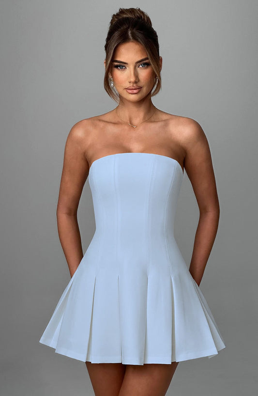 Vestido Mini Bryony - Azul
