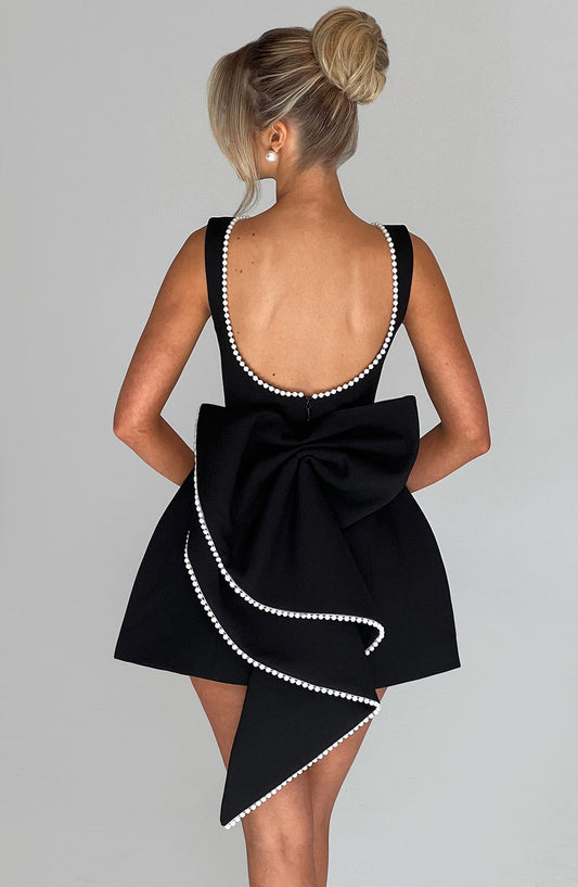 Vestido Mini Carrie - Negro