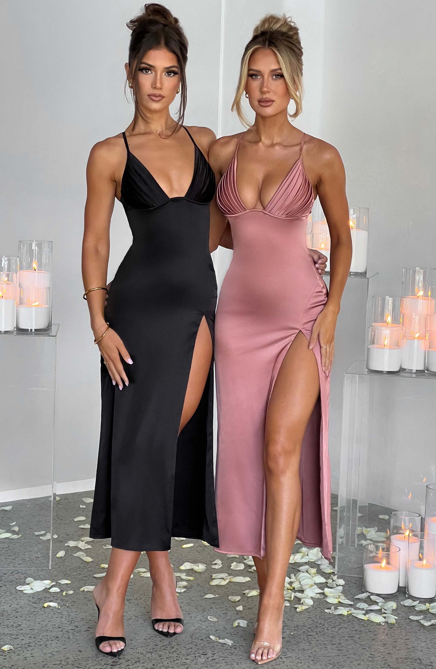 Vestido Midi Cece - Negro
