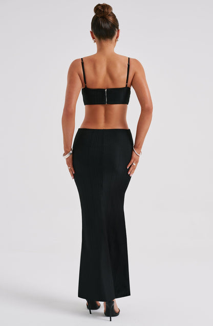 Vestido Maxi Celine - Negro