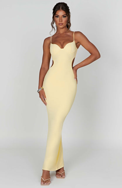 Vestido Maxi Celine - Limón