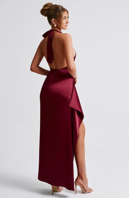 Vestido Maxi Colette - Burdeos