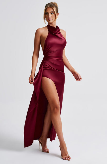 Vestido Maxi Colette - Burdeos