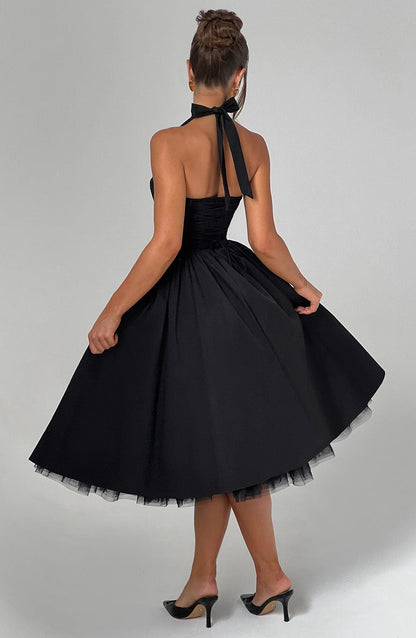 Vestido Midi Cressida - Negro