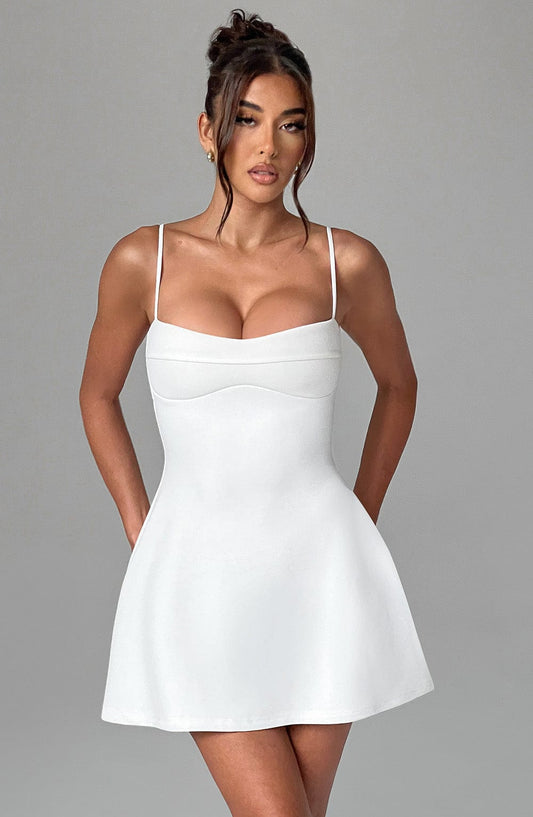 Vestido Mini Dakota - Marfil
