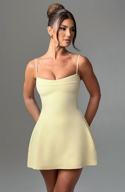Vestido Mini Dakota - Limón
