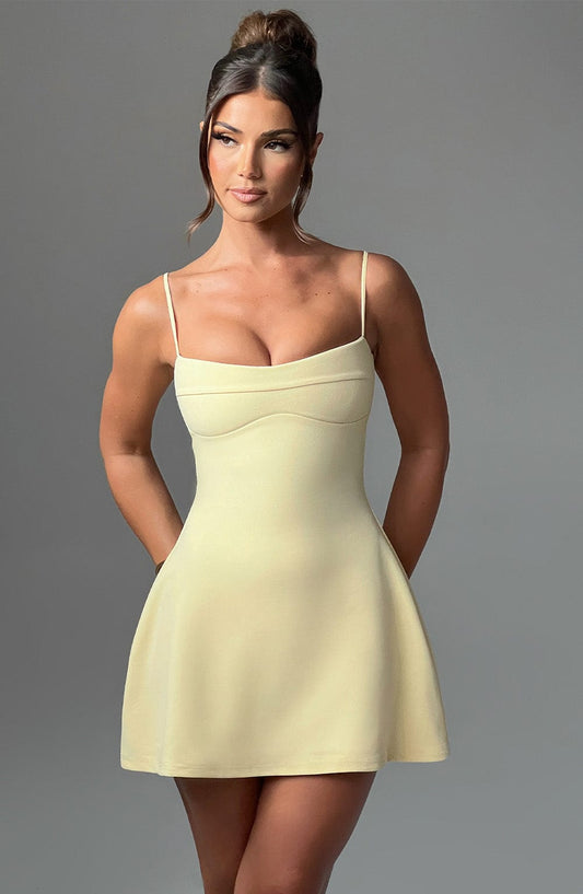 Vestido Mini Dakota - Limón