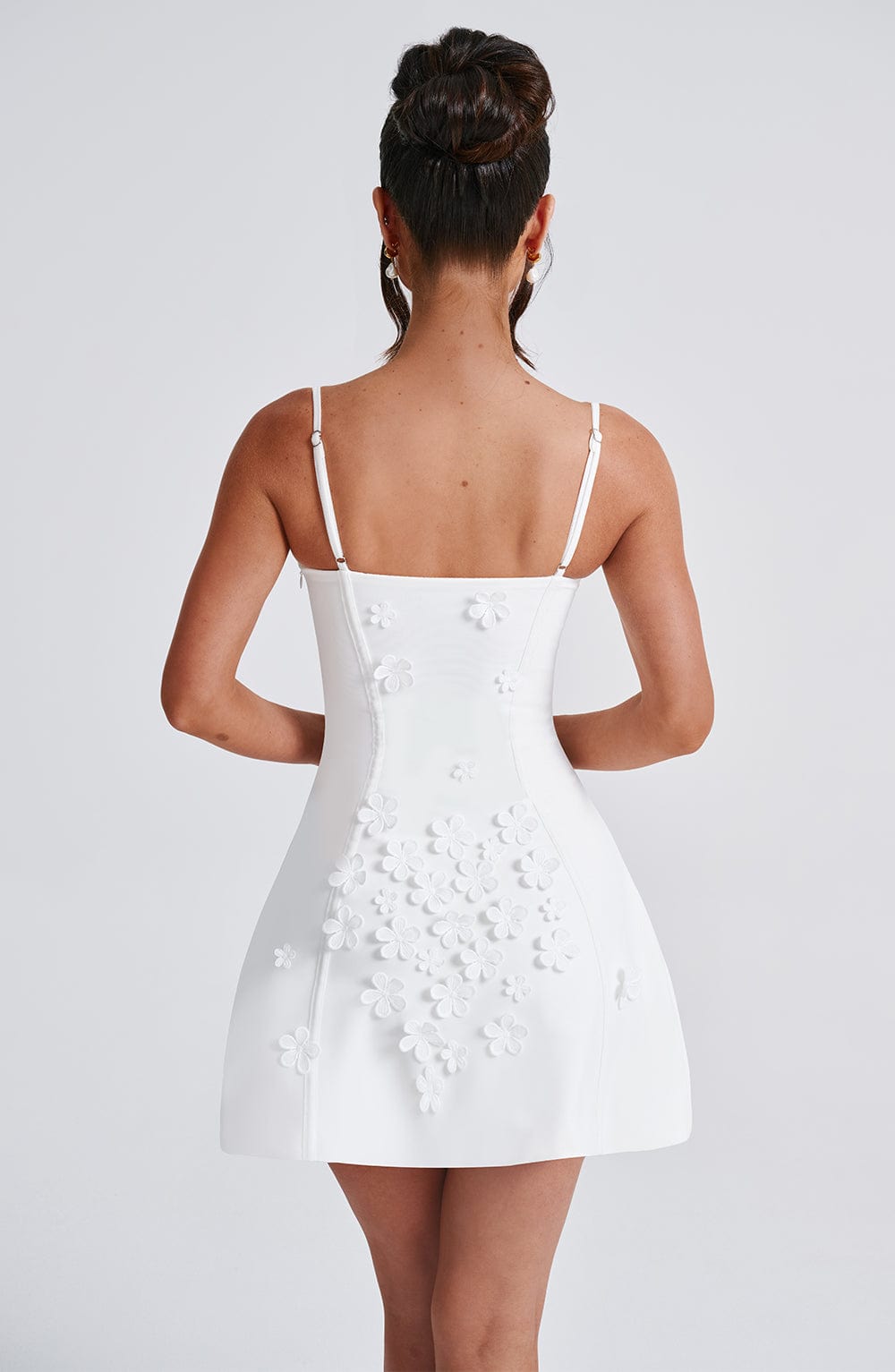 Vestido Mini Dalary - Marfil