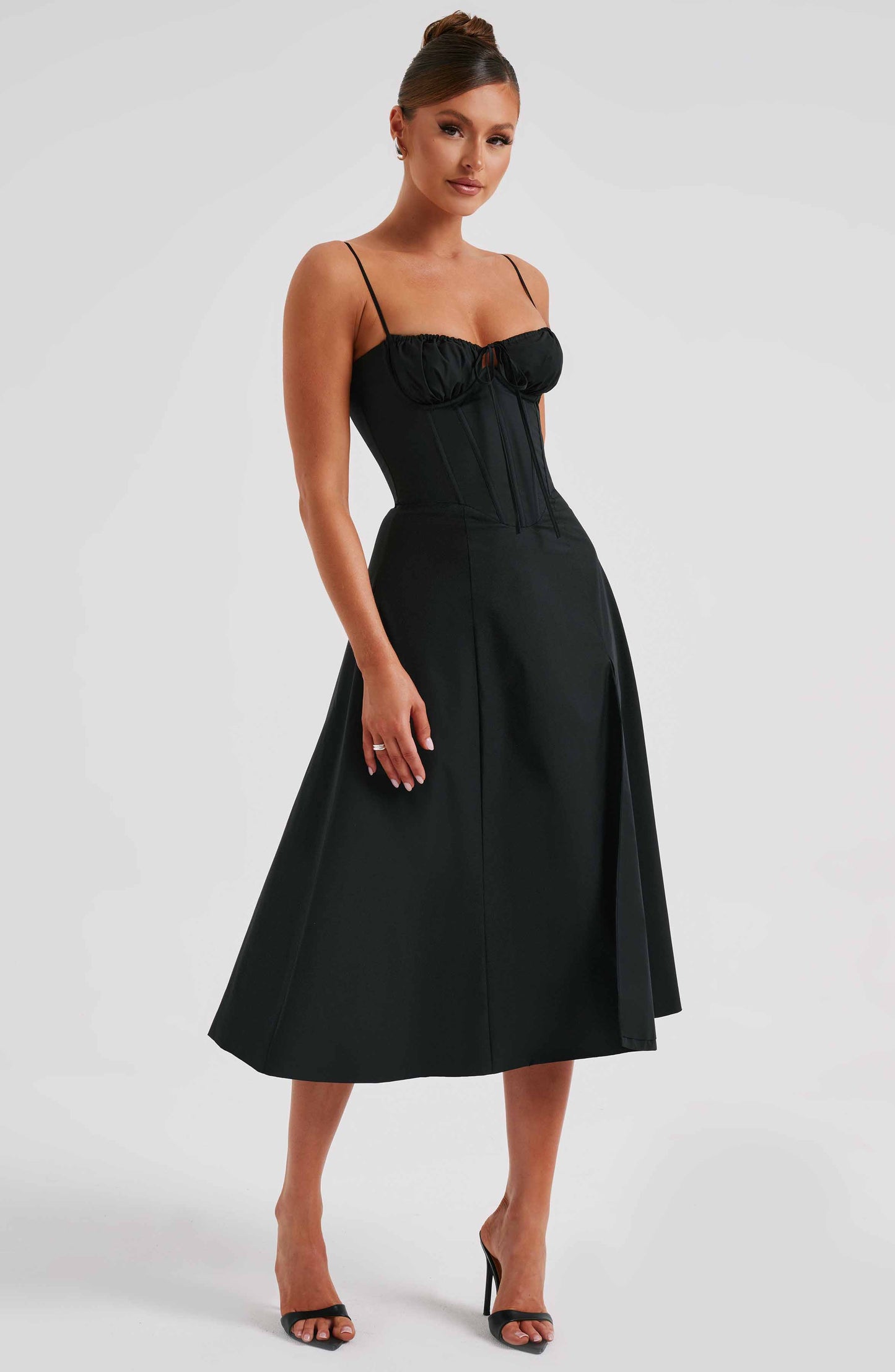 Vestido Midi Deanna - Negro
