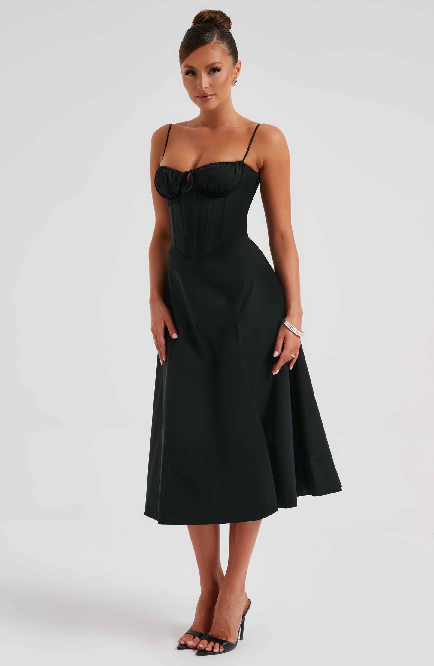 Vestido Midi Deanna - Negro