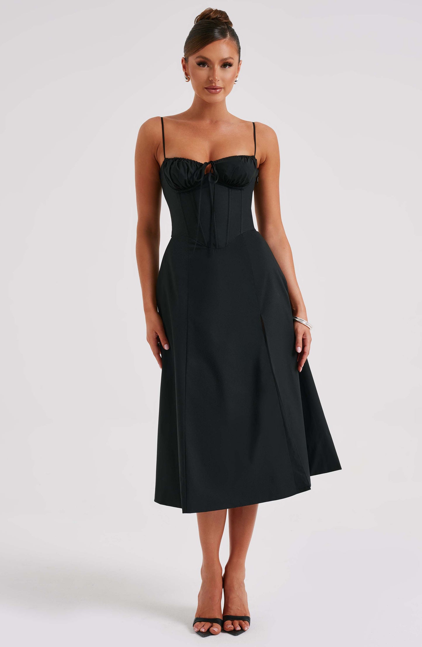 Vestido Midi Deanna - Negro