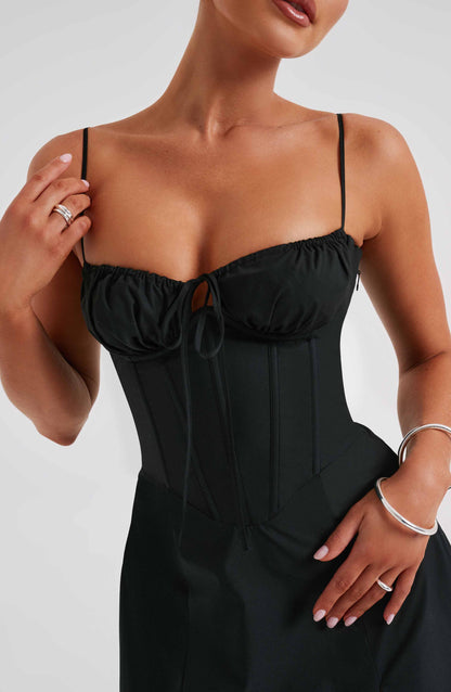 Vestido Midi Deanna - Negro