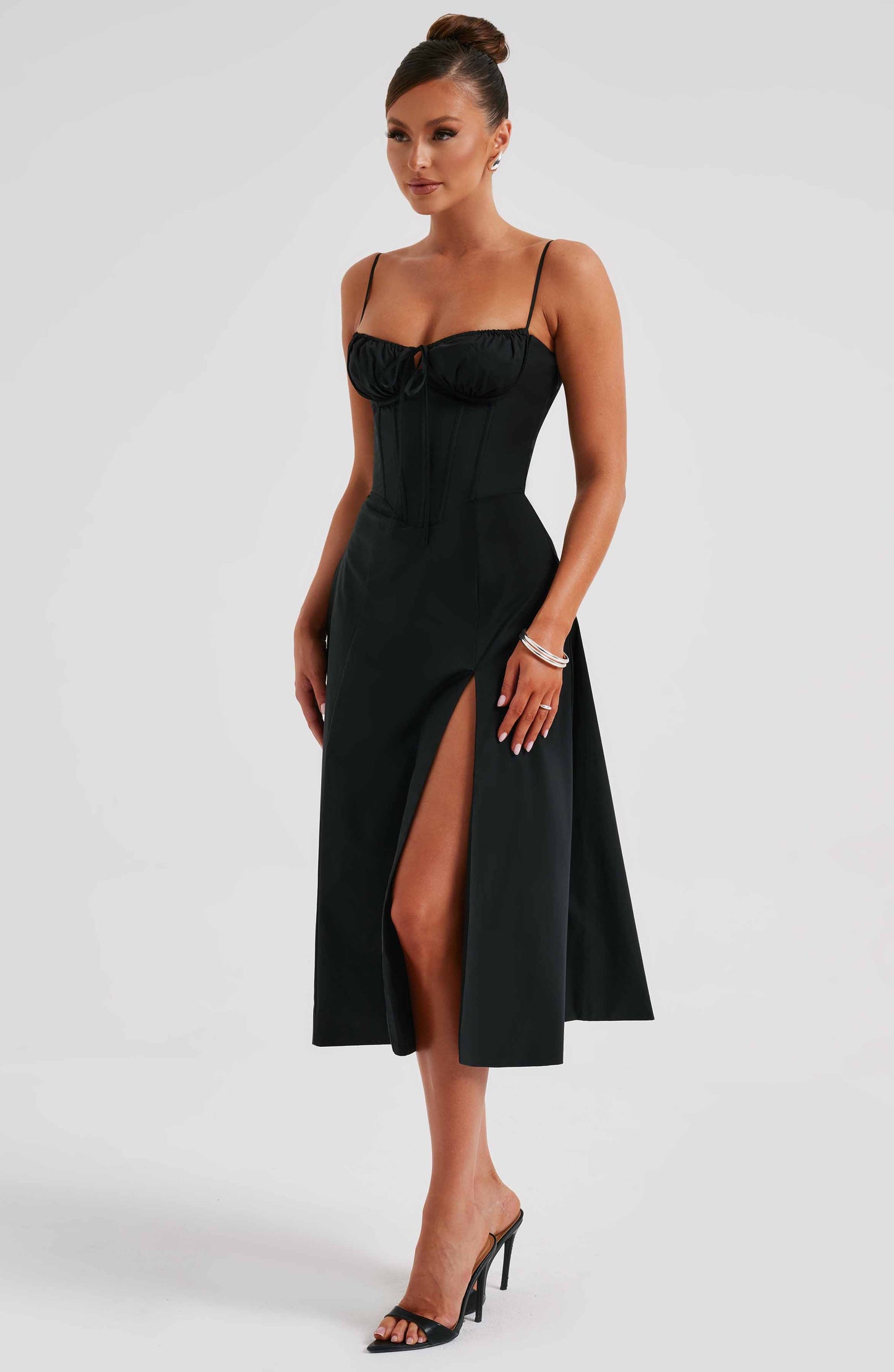 Vestido Midi Deanna - Negro