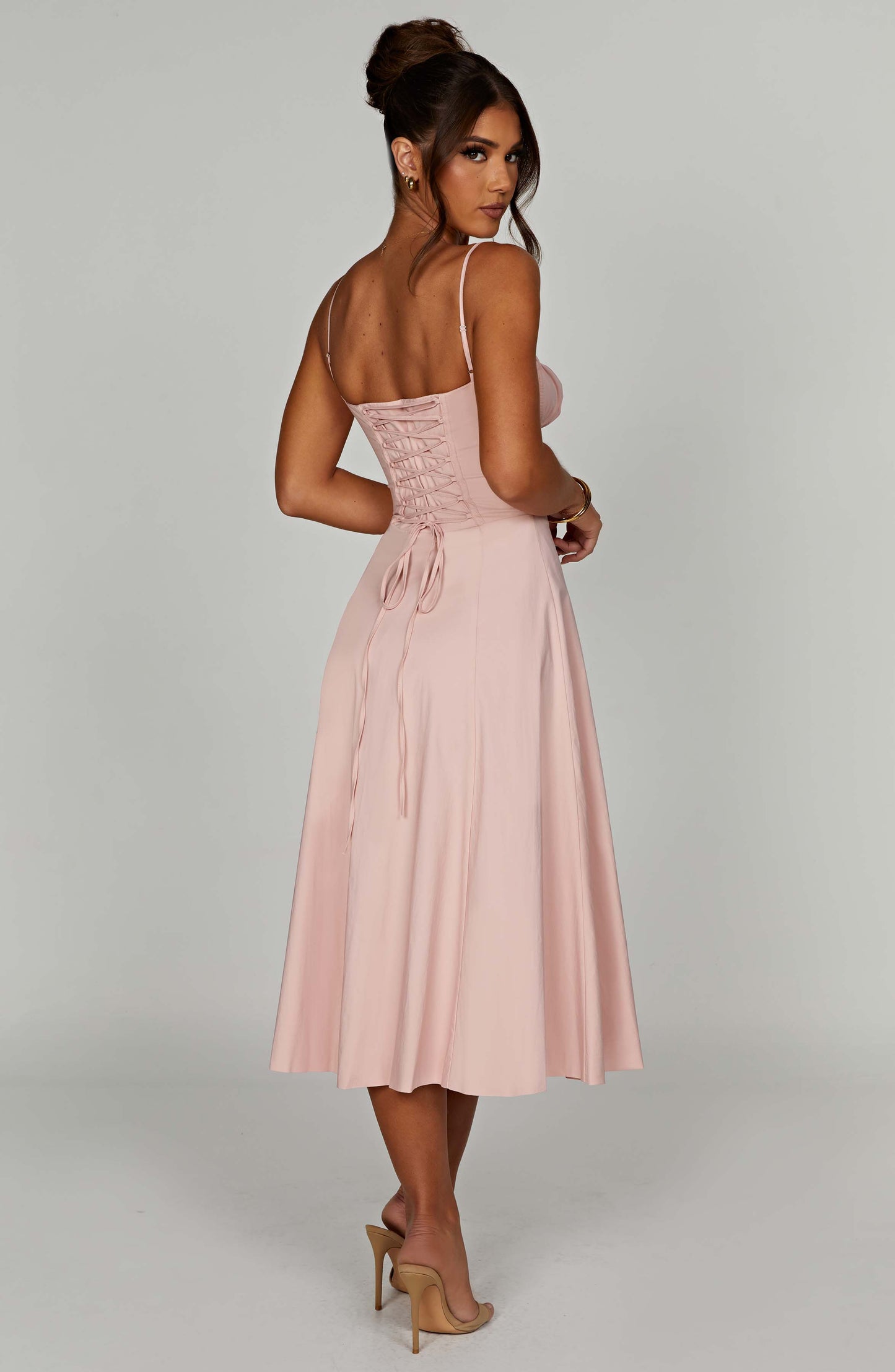 Vestido Midi Deanna - Rosa