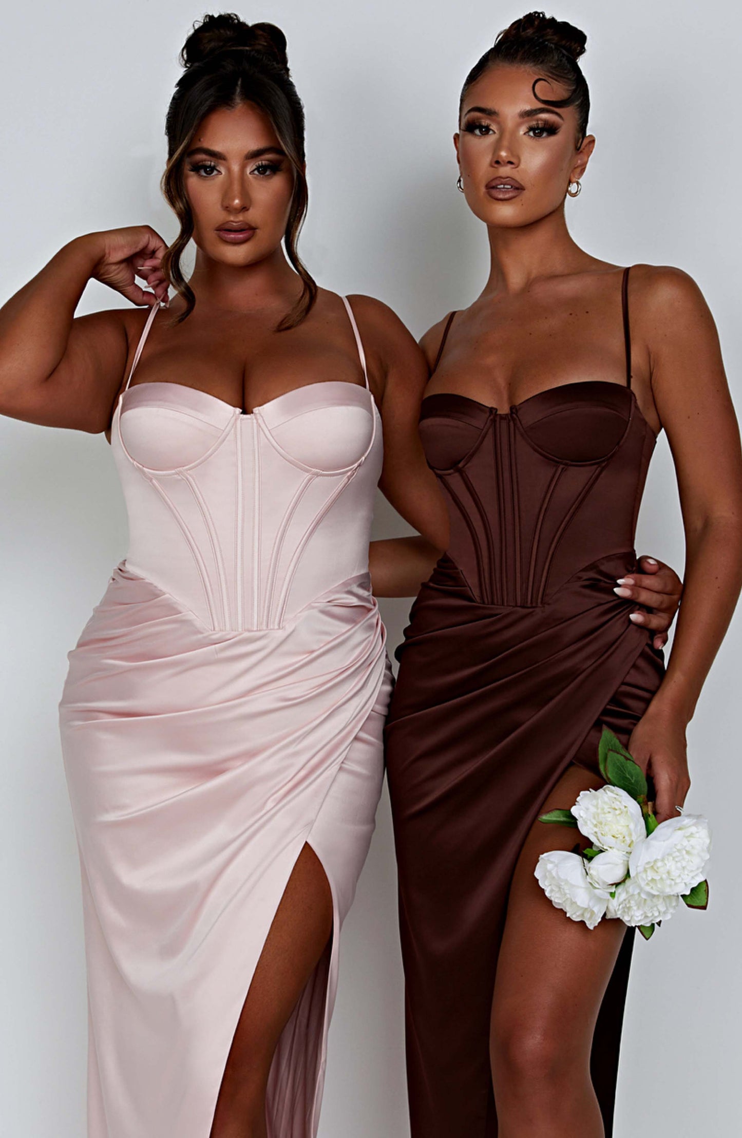 Vestido Maxi Despina - Chocolate