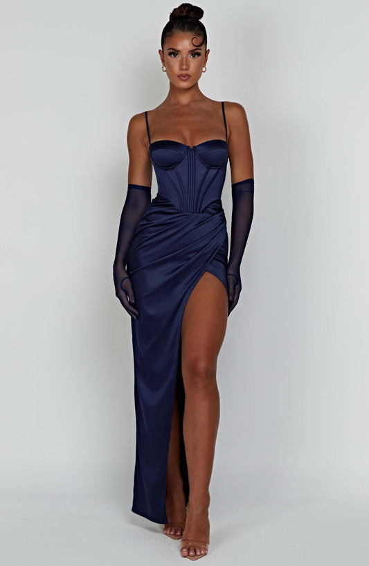 Vestido Maxi Despina - Marino