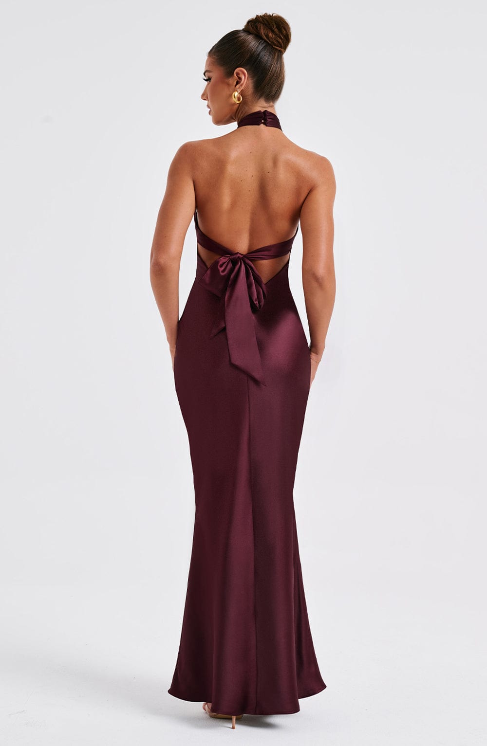Vestido Maxi Dimitra - Burdeos